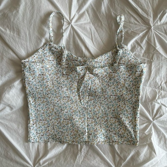 aeropostale floral cami crop top - Picture 2 of 3